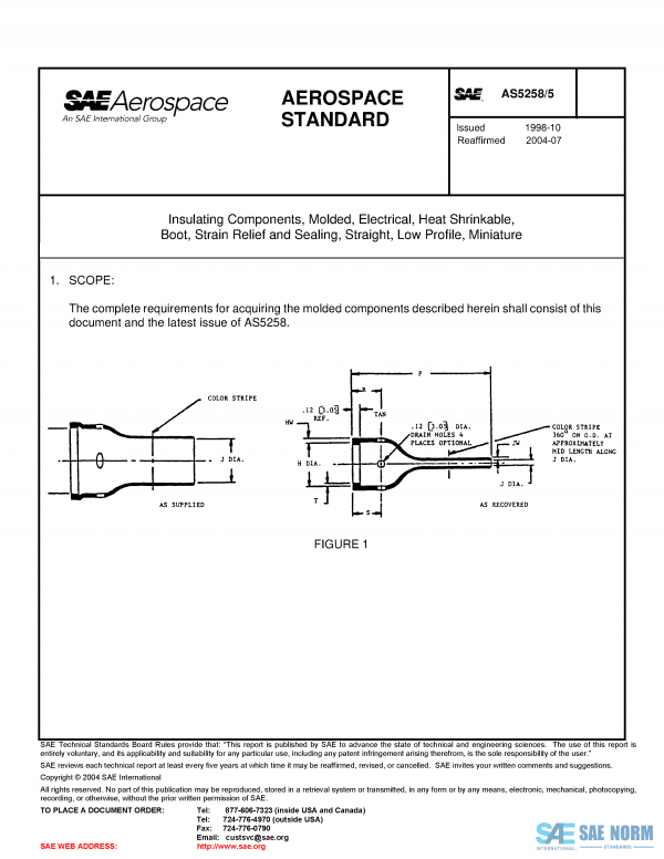 SAE AS 5258/5 Series PDF