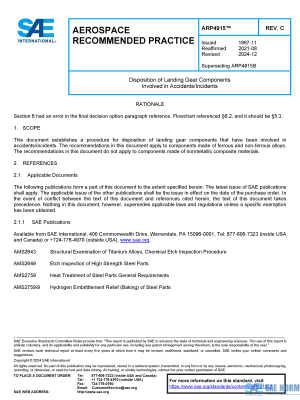 SAE ARP 4915 Series PDF