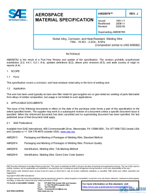 SAE AMS 5679 Series PDF