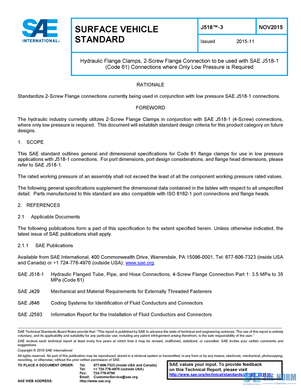 SAE J 518/3 Series PDF