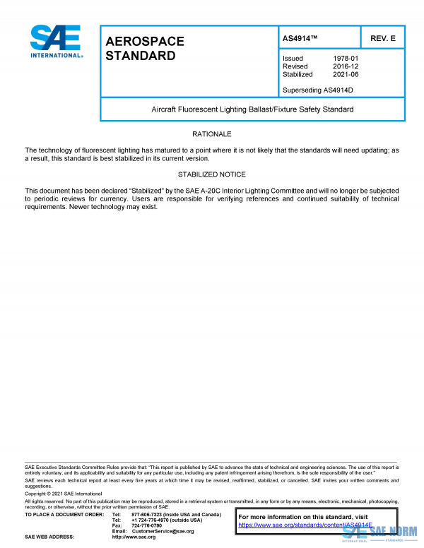 SAE AS 4914 Series PDF