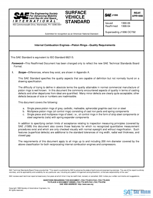 SAE J 1996 Series PDF