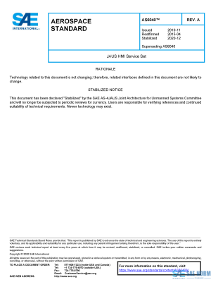 SAE AS 6040 Series PDF