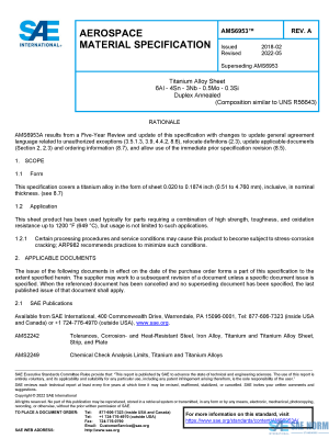SAE AMS 6953 Series PDF