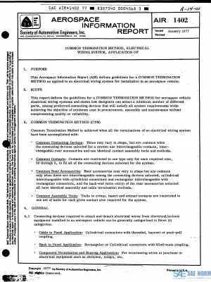 SAE AIR 1402 Series PDF