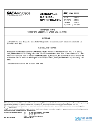 SAE MAM 2222 Series PDF