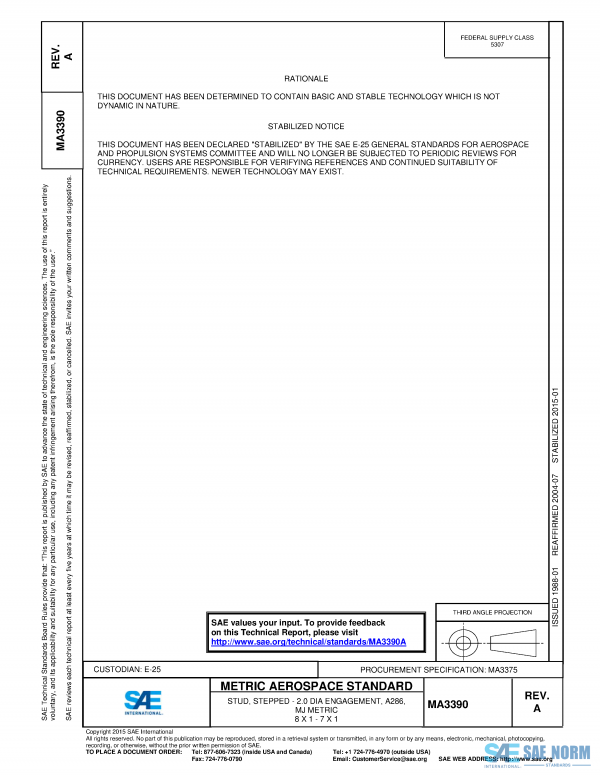 SAE MA 3390 Series PDF
