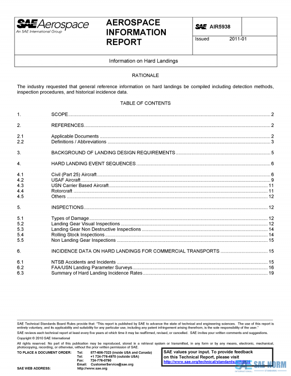 SAE AIR 5938 Series PDF