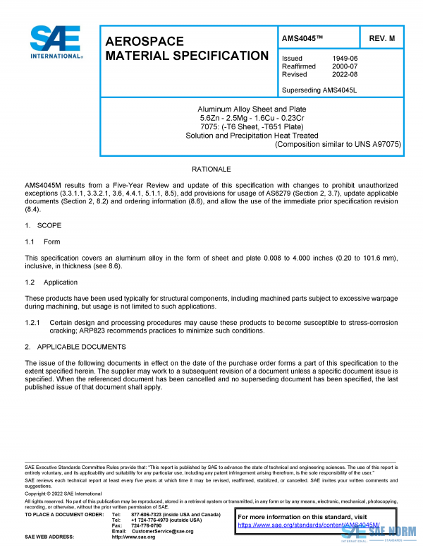 SAE AMS 4045 Series PDF