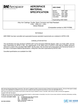 SAE AMS 5394 Series PDF