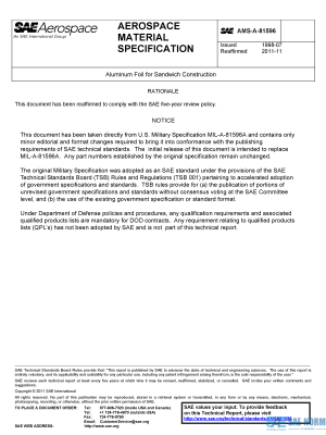 SAE AMSA 81596 Series PDF