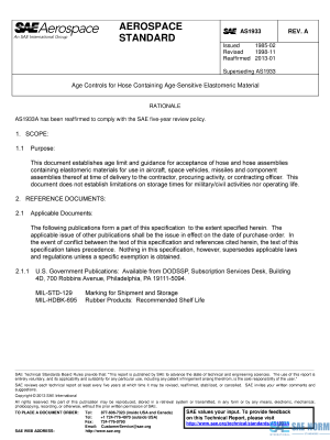 SAE AS 1933 Series PDF