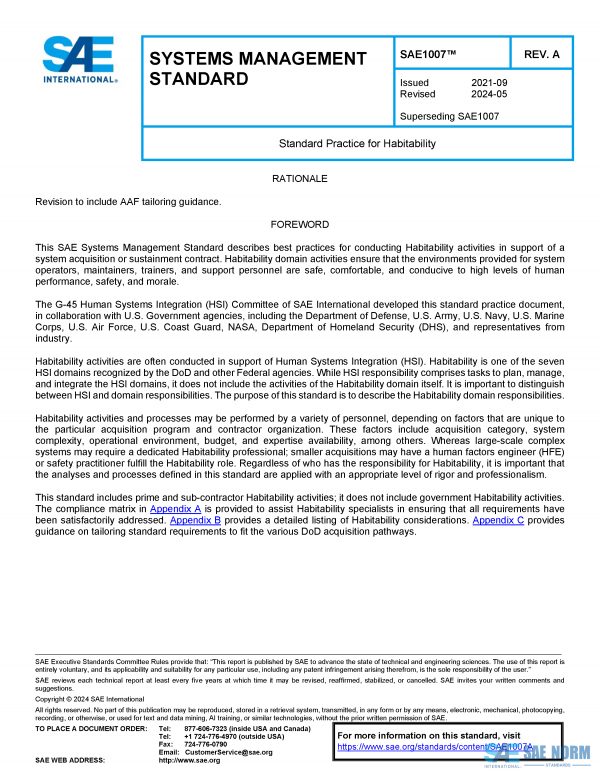 SAE SAE 1007 Series PDF