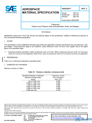 SAE AMS 2245 Series PDF
