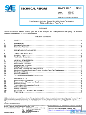 SAE GEIASTD 0006 Series PDF
