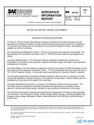 SAE AIR 1537 Series PDF