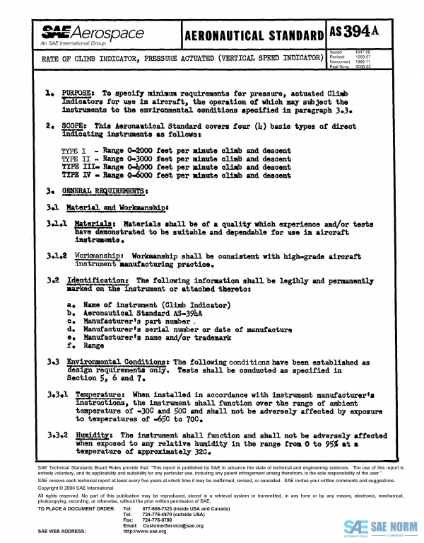SAE AS 394 Series PDF