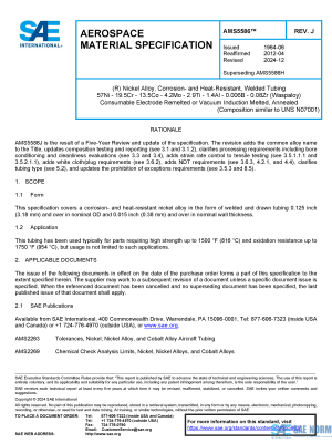 SAE AMS 5586 Series PDF