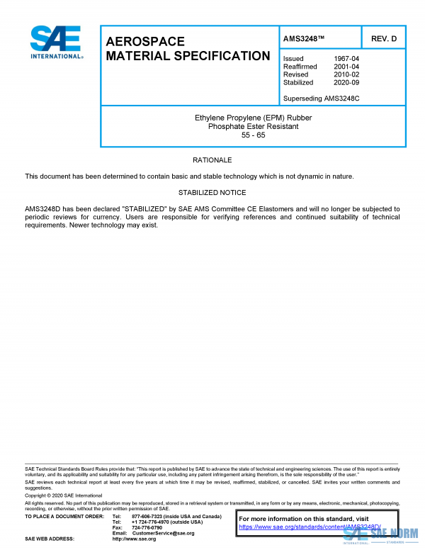 SAE AMS 3248 Series PDF