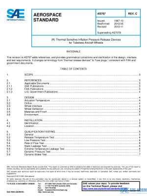 SAE AS 707 Series PDF