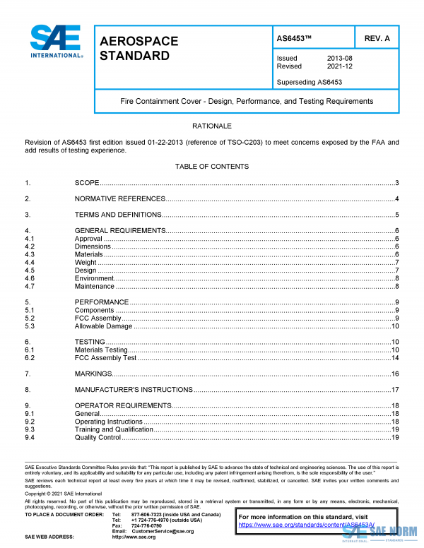 SAE AS 6453 Series PDF