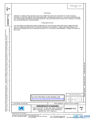 SAE AS 85485/12 Series PDF