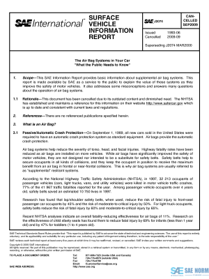 SAE J 2074 Series PDF