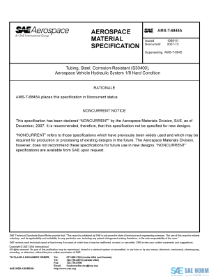 SAE AMST 6845 Series PDF