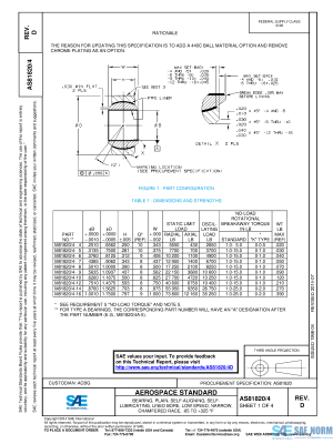 SAE AS 81820/4 Series PDF