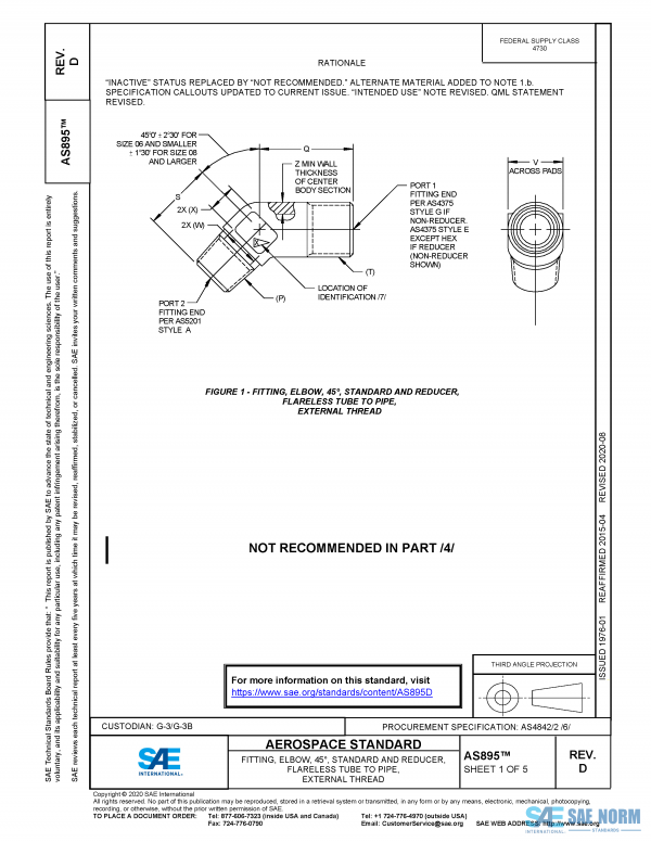 SAE AS 895 Series PDF