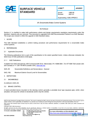 SAE J 1282 Series PDF