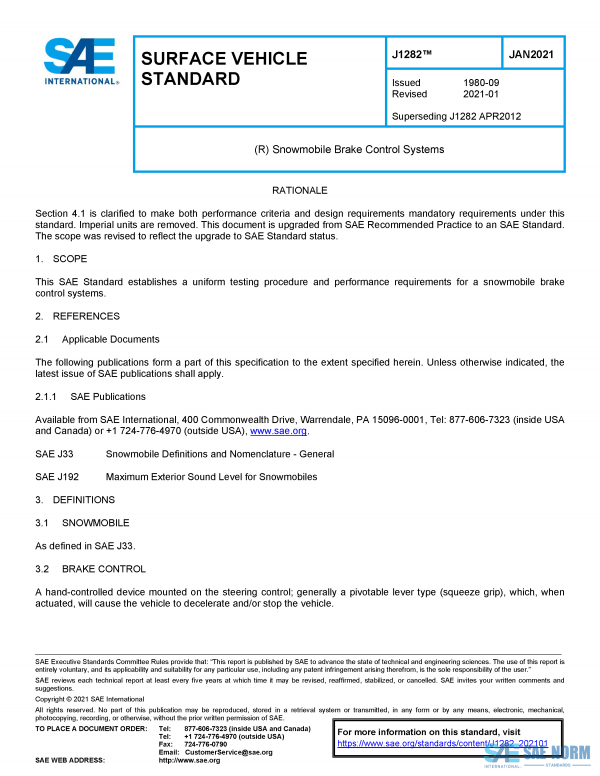 SAE J 1282 Series PDF