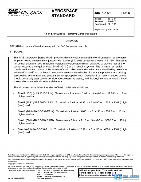 SAE AS 1131 Series PDF