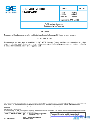 SAE J 1702 Series PDF