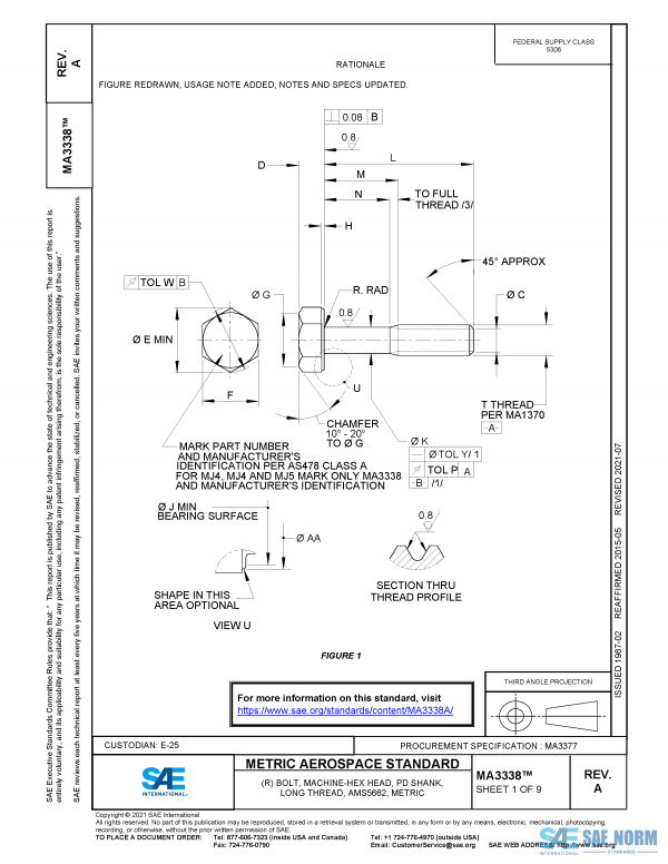 SAE MA 3338 Series PDF