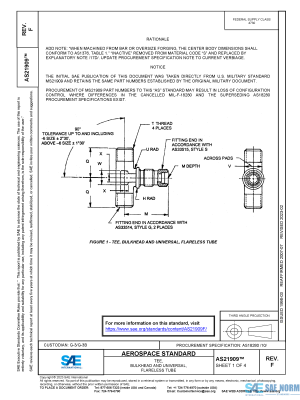 SAE AS 21909 Series PDF