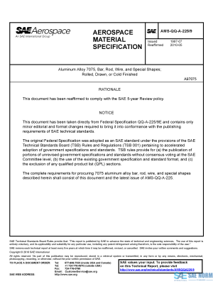 SAE AMSQQA 225/9 Series PDF