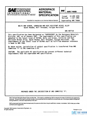 SAE AMS 7466 Series PDF