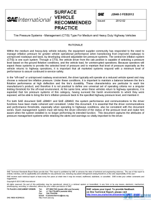 SAE J 2848/3 Series PDF