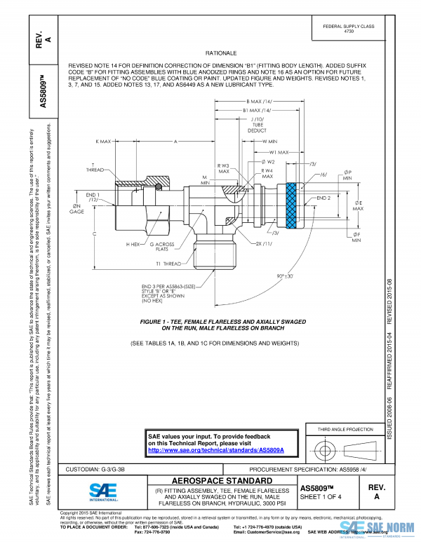 SAE AS 5809 Series PDF