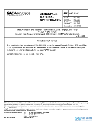 SAE AMS 5739 Series PDF