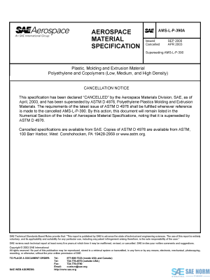 SAE AMSLP 390 Series PDF