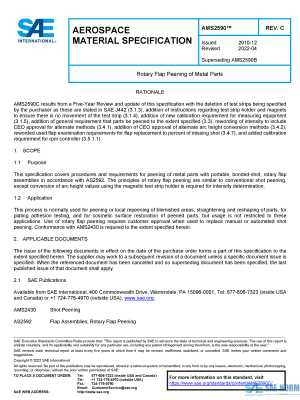 SAE AMS 2590 Series PDF