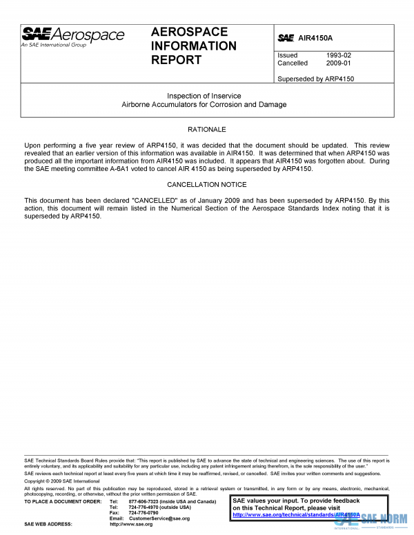 SAE AIR 4150 Series PDF