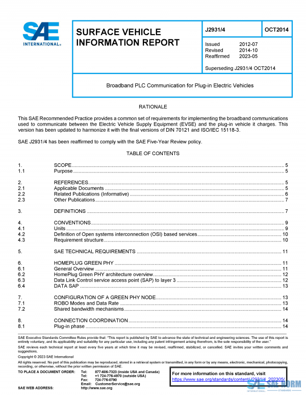 SAE J 2931/4 Series PDF