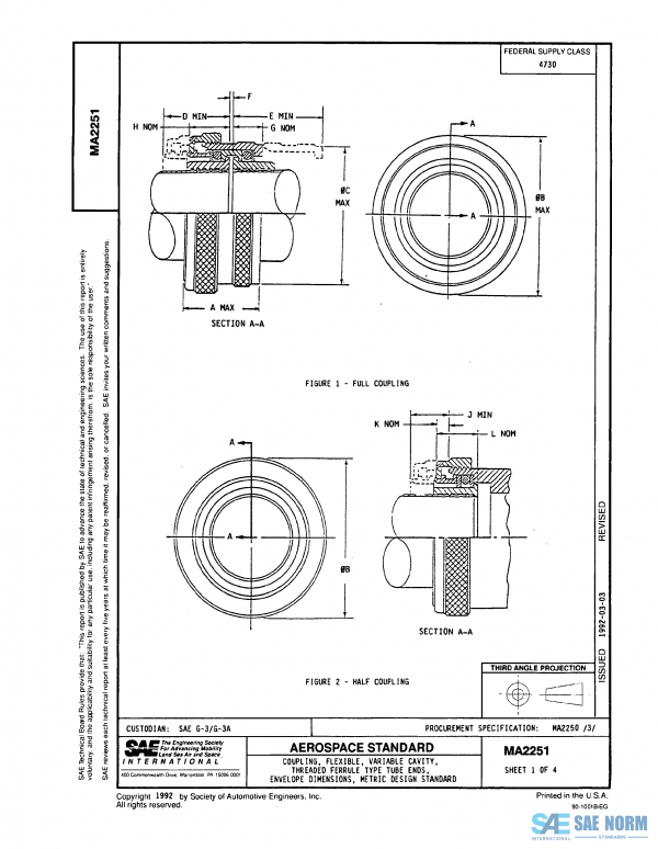 SAE MA 2251 Series PDF