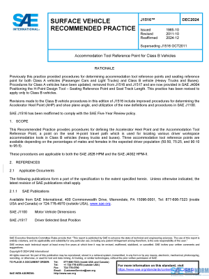 SAE J 1516 Series PDF