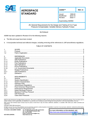 SAE AS 595 Series PDF