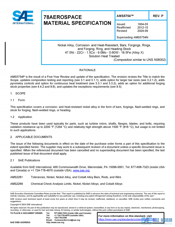 SAE AMS 5754 Series PDF