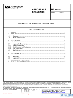 SAE AS 36101 Series PDF